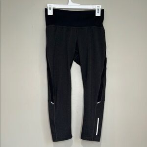 REI Coop Black Leggings Cropped Womens Small